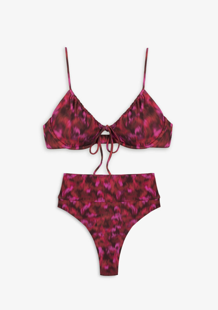 Bikini Rinna Top + Manami Bottom Cherry Match