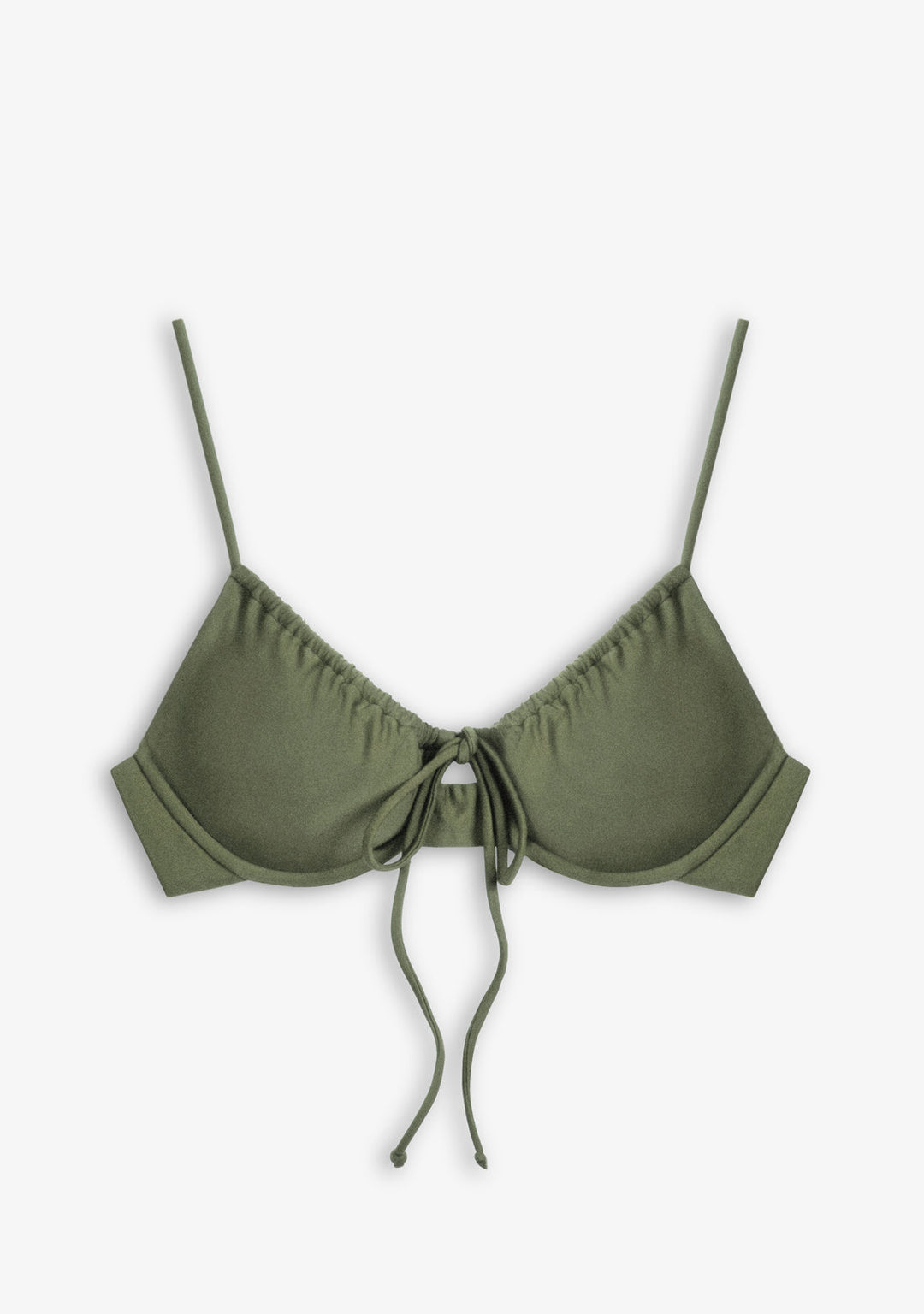 Bikini Top Olive Green Rinna