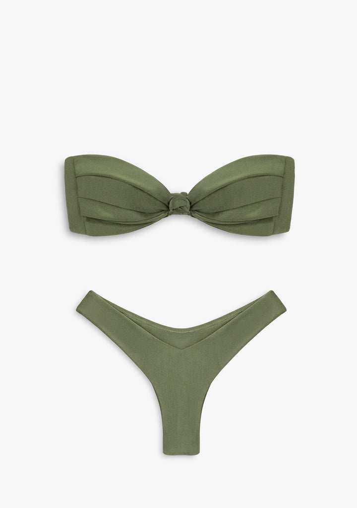 Bikini Pamela Top + Gina Bottom Olive Green