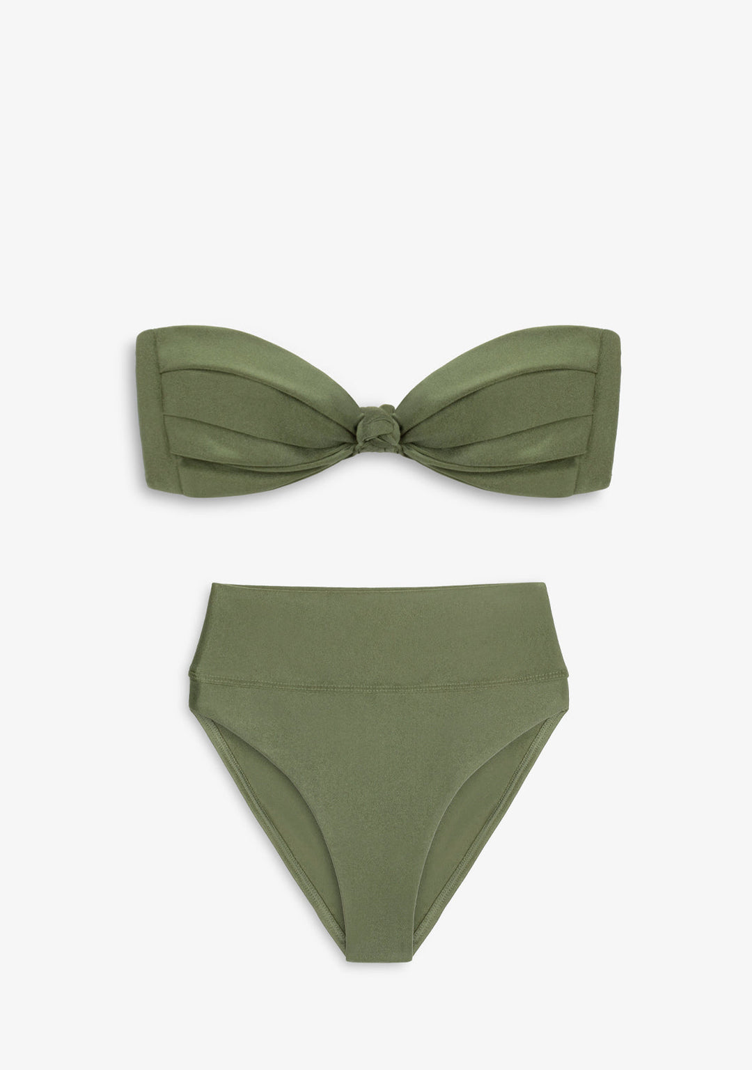 Bikini Pamela Top + Manami Classic Bottom Olive Green