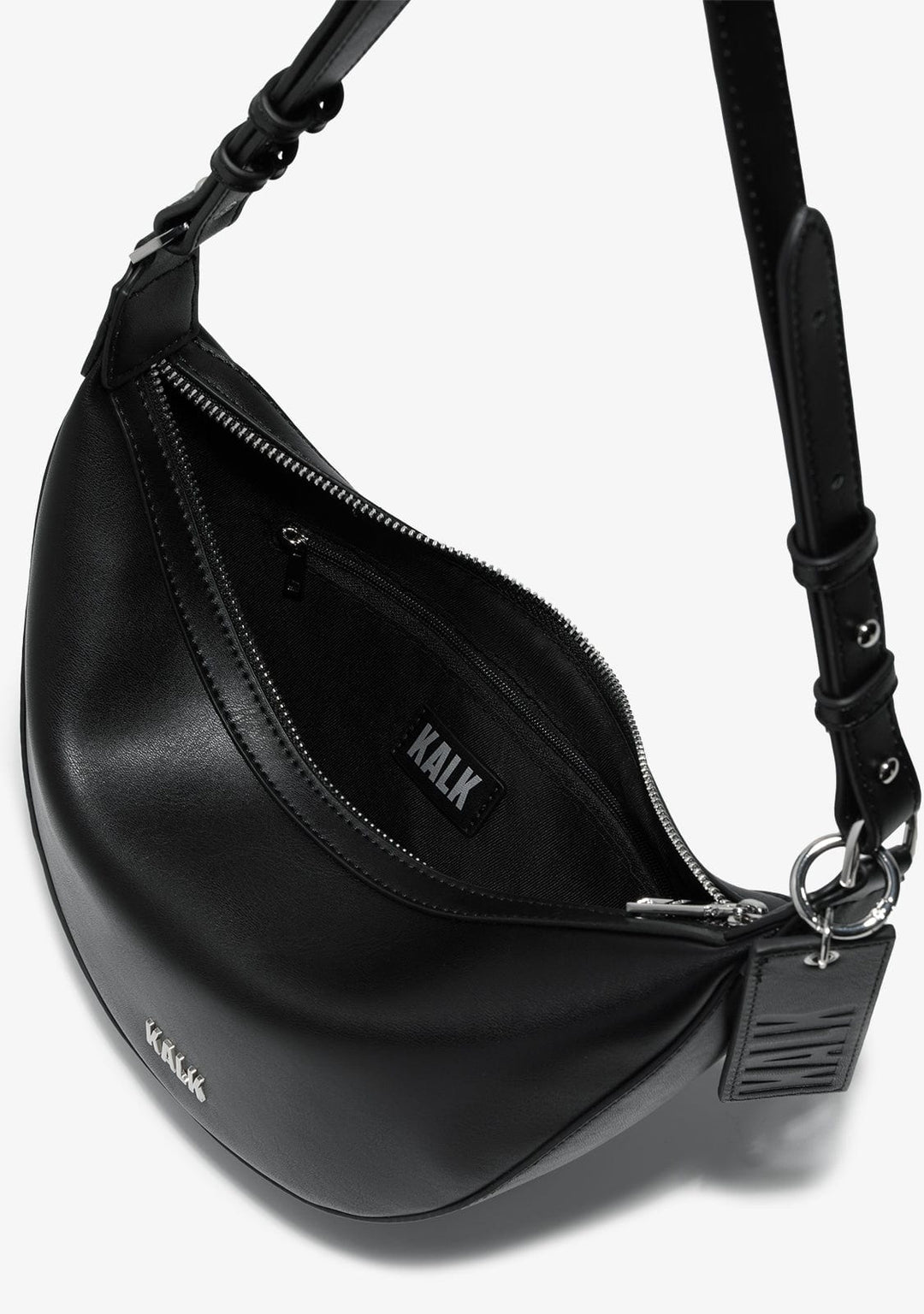 Crescent Bag Black Kalk