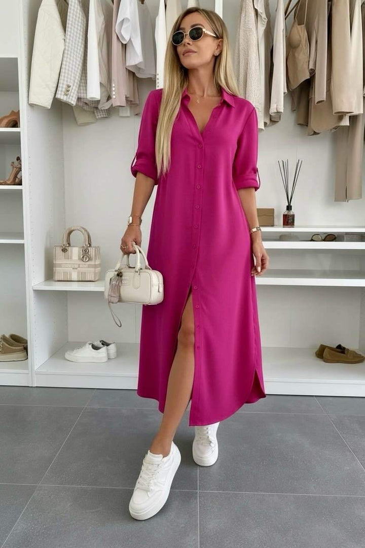 Aurora - Vestido Camisa Oversized
