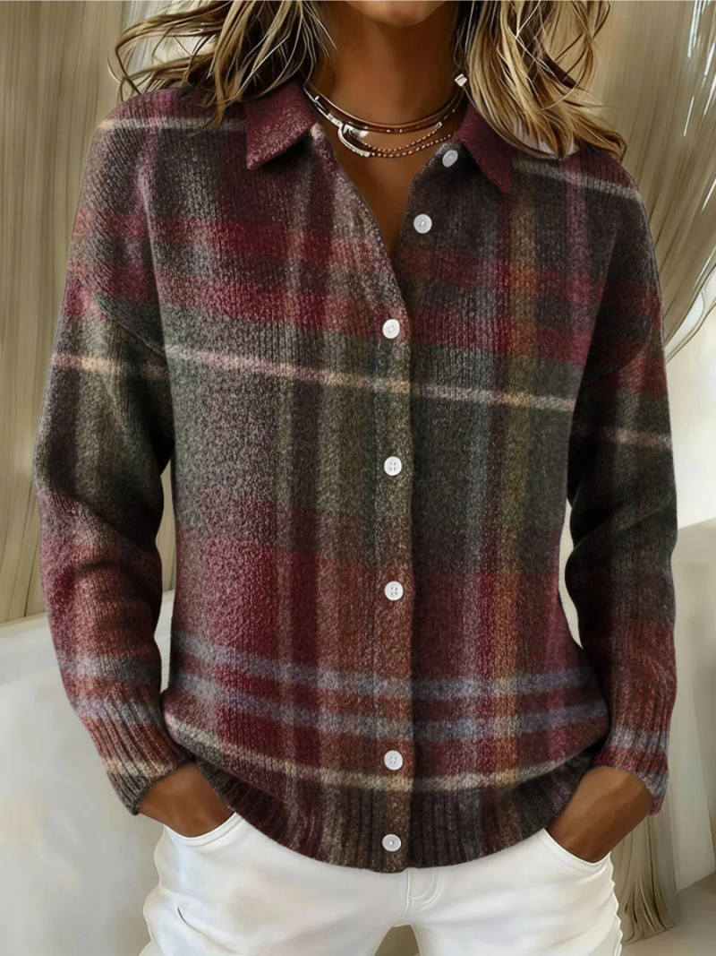 Emma | Elegant soft warm blouse