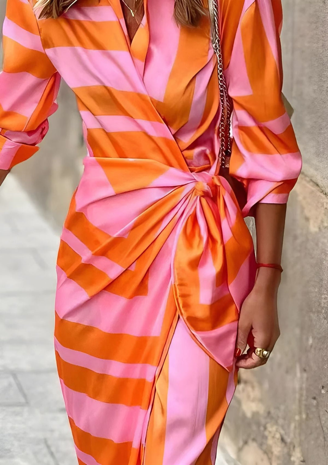 Vénus – Vestido Camisa Estampado