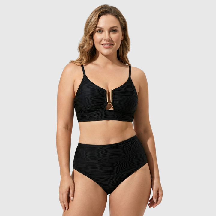 Maré Dourada - Bikini de cintura subida
