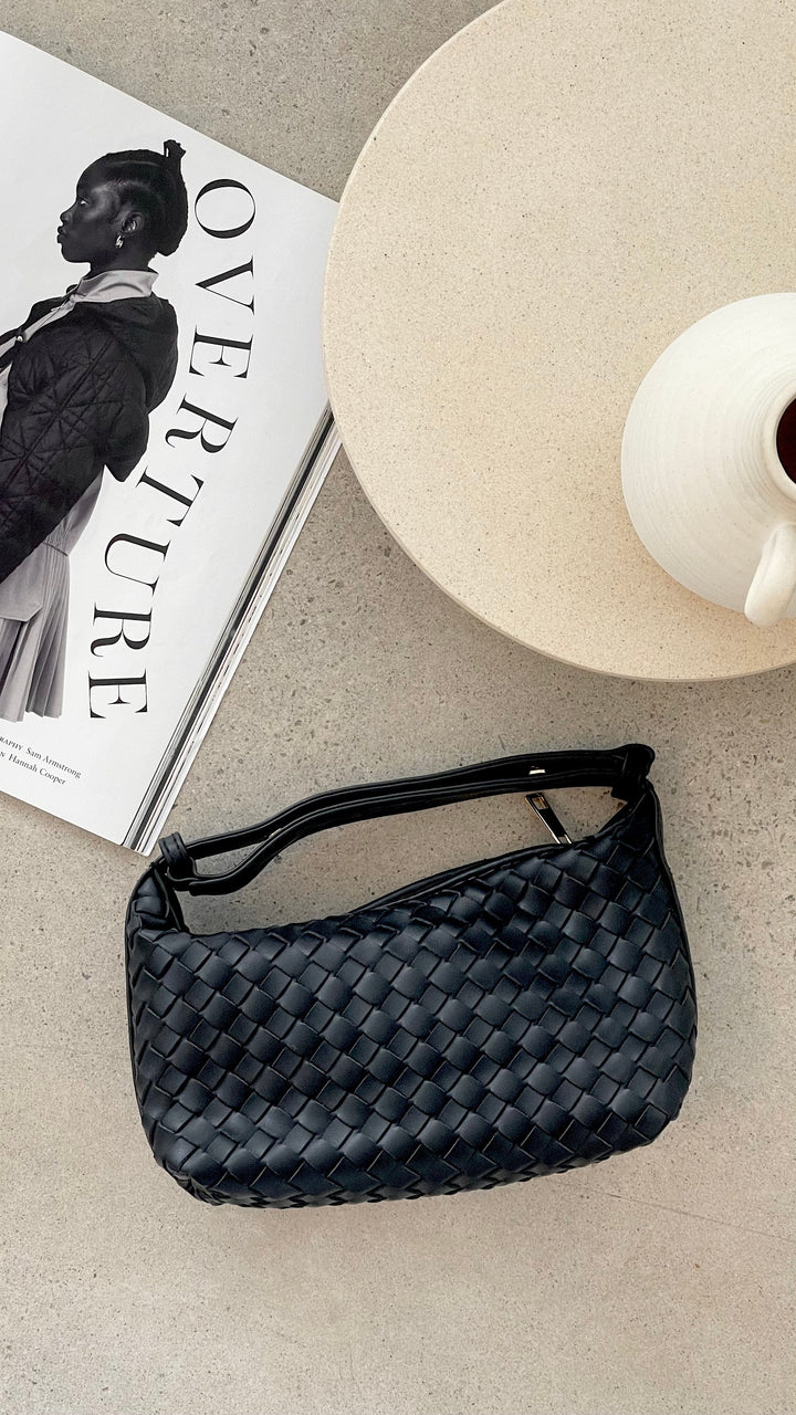 Isabelle Black Shoulder Bag
