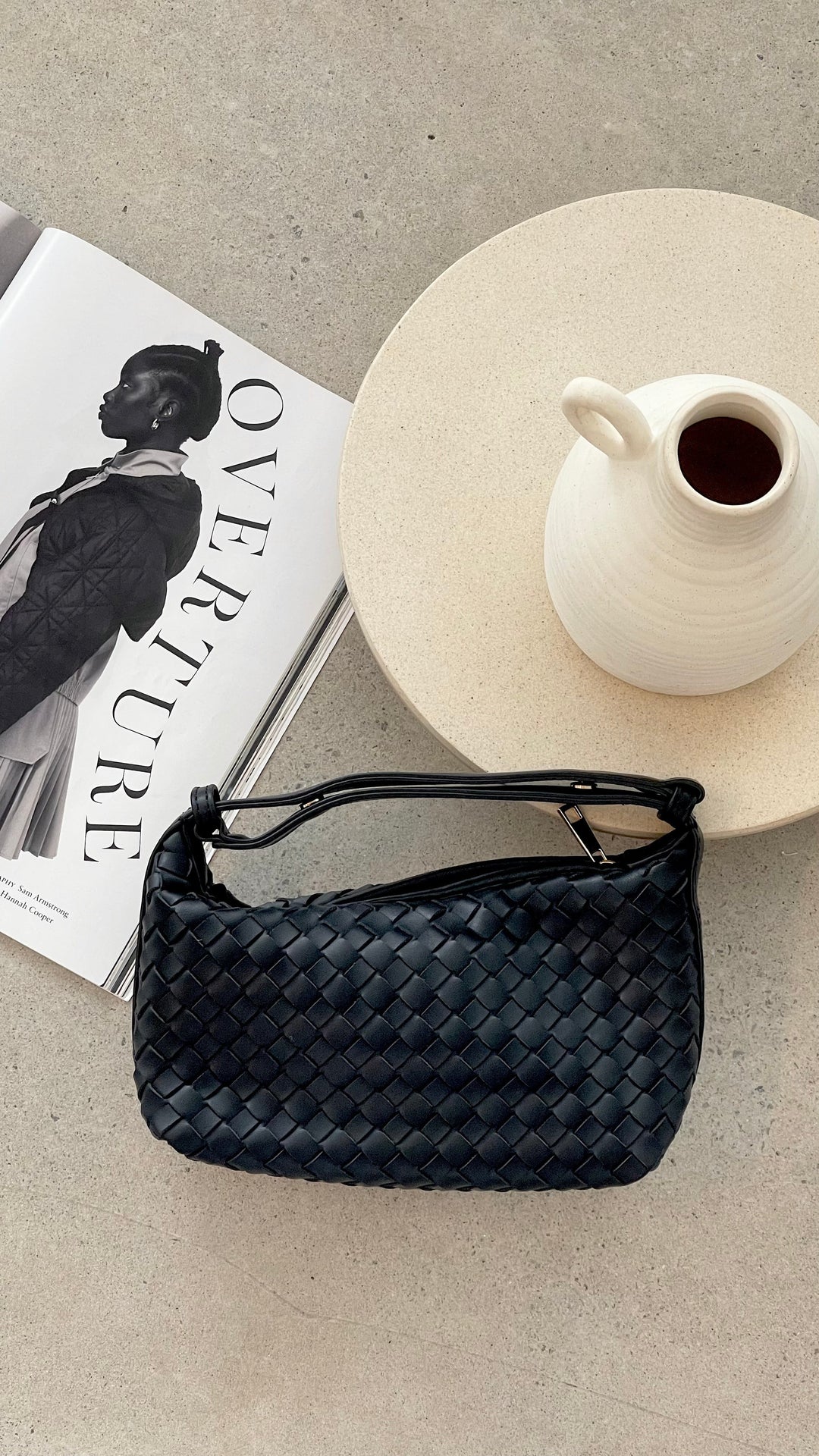 Isabelle Black Shoulder Bag