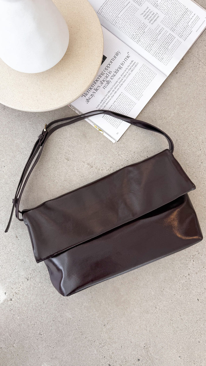 Rylee Merlot Clutch Bag