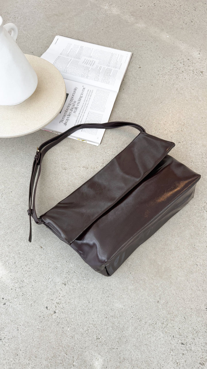 Rylee Merlot Clutch Bag