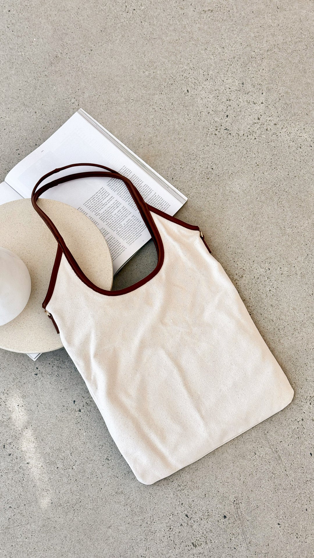 Isobel Shoulder Bag - Natural Linen