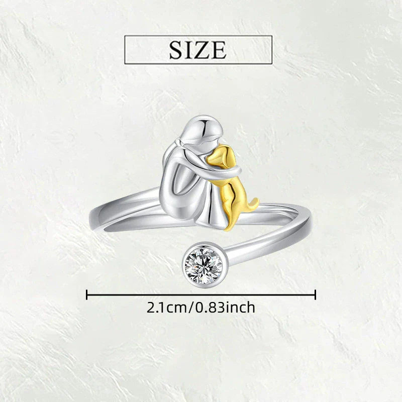 Olivia & Ivy | Dog Embrace Ring