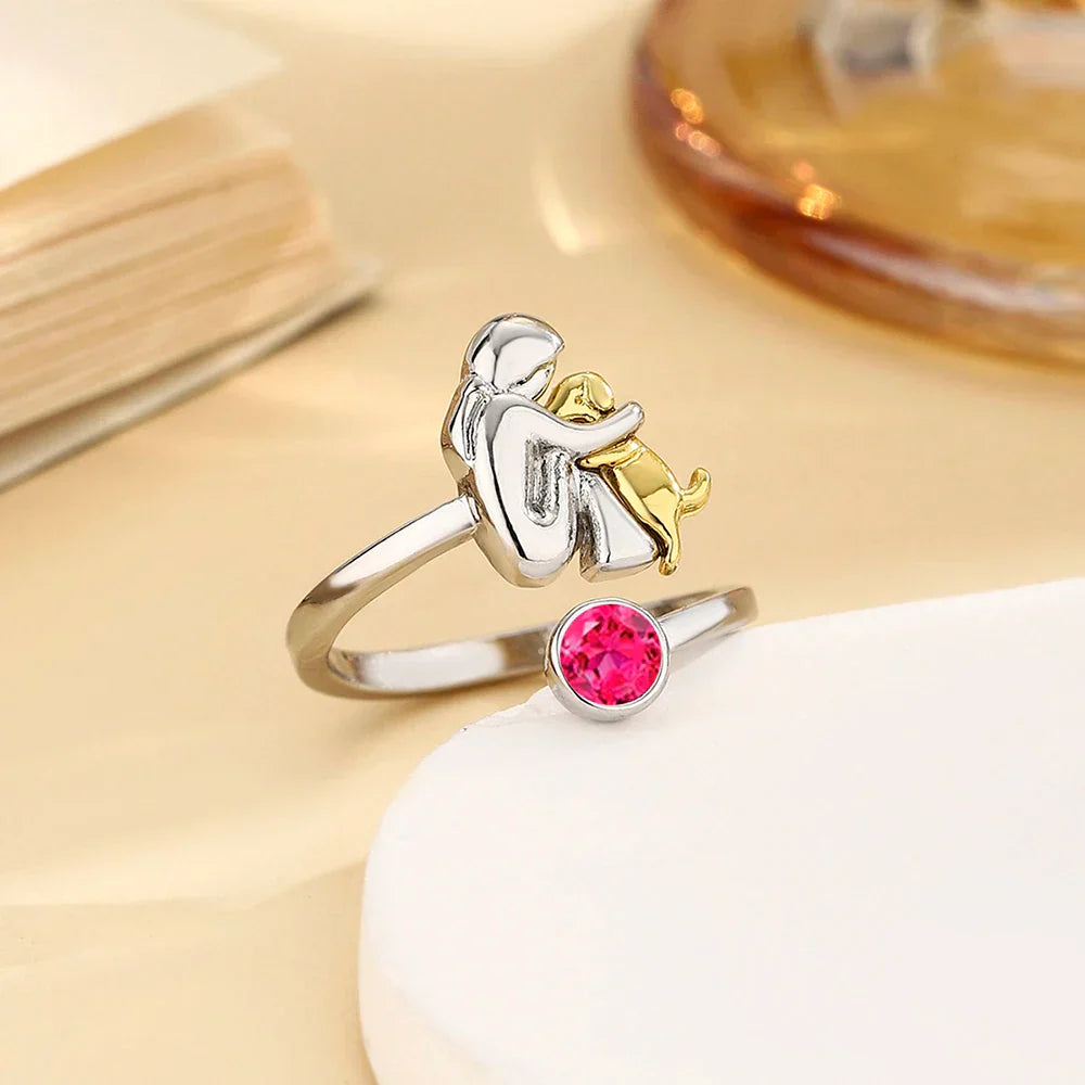 Olivia & Ivy | Dog Embrace Ring