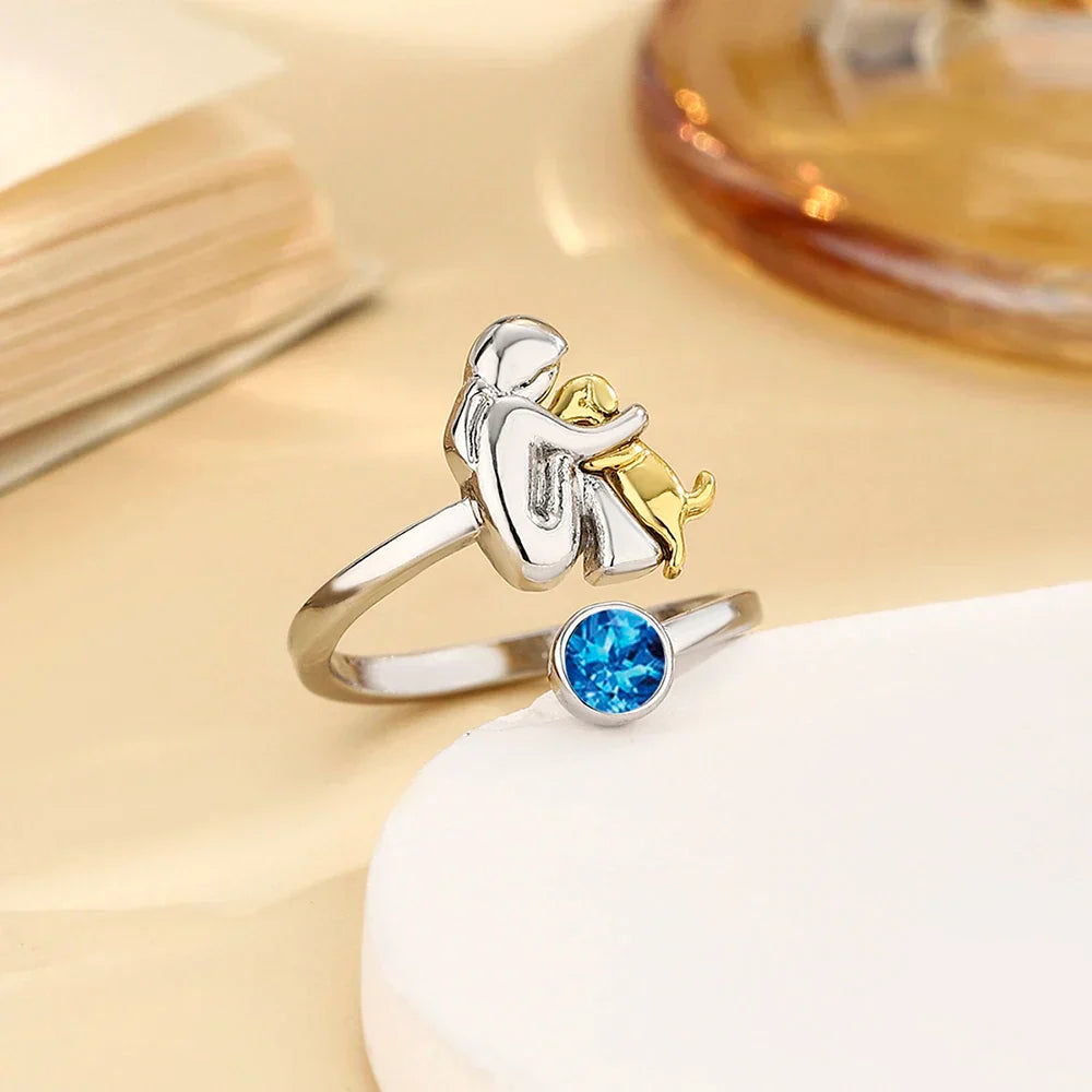 Olivia & Ivy | Dog Embrace Ring