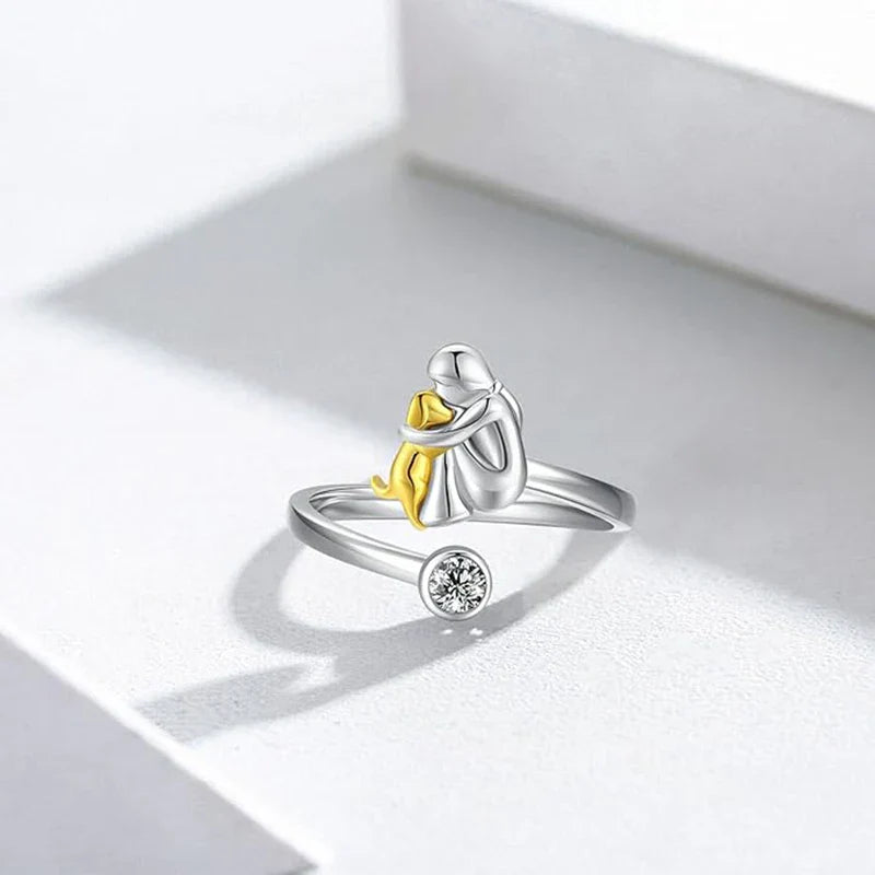 Olivia & Ivy | Dog Embrace Ring