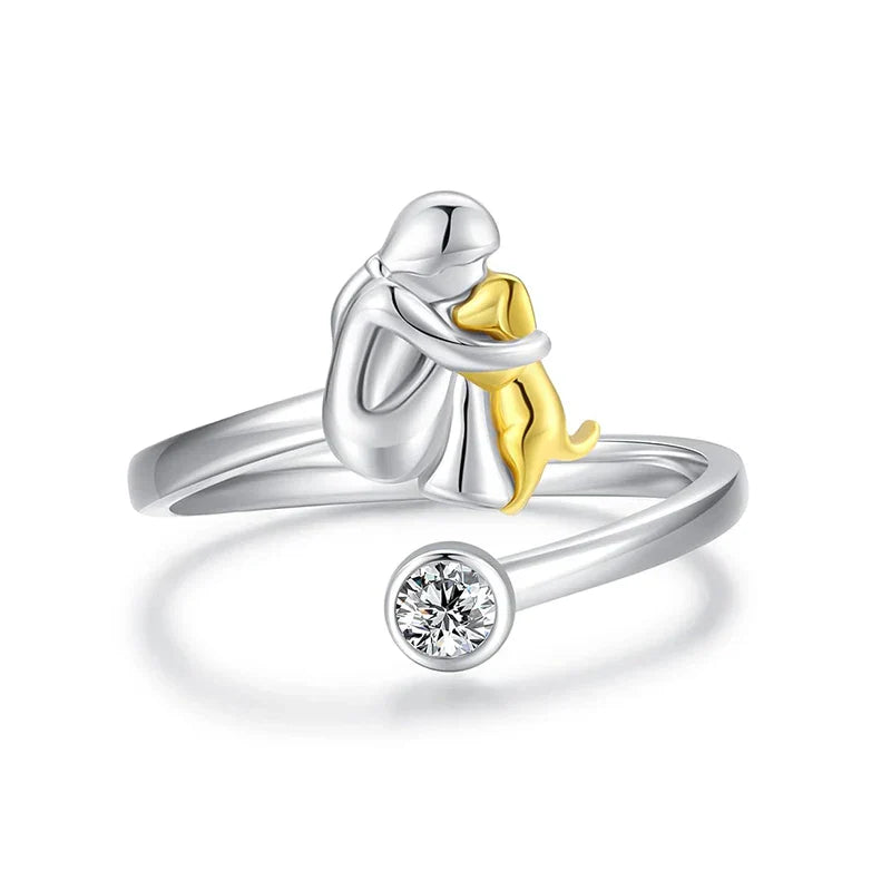 Olivia & Ivy | Dog Embrace Ring