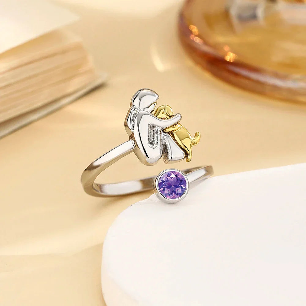 Olivia & Ivy | Dog Embrace Ring