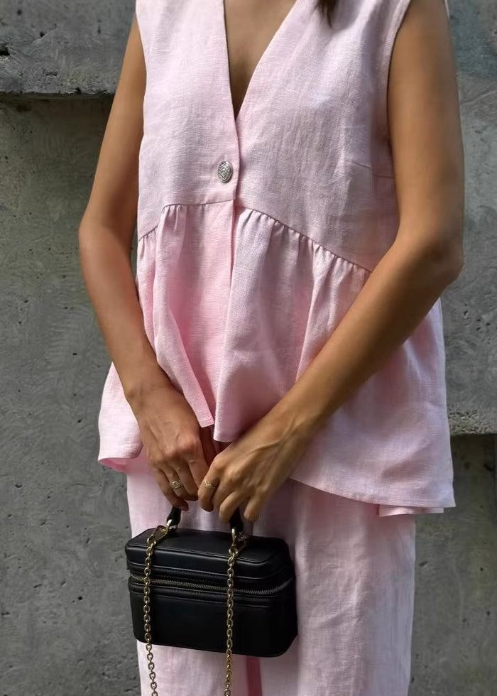 Palma - Conjunto Peplum Vintage