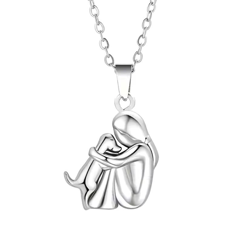 Olivia & Ivy | Dog Embrace Necklace