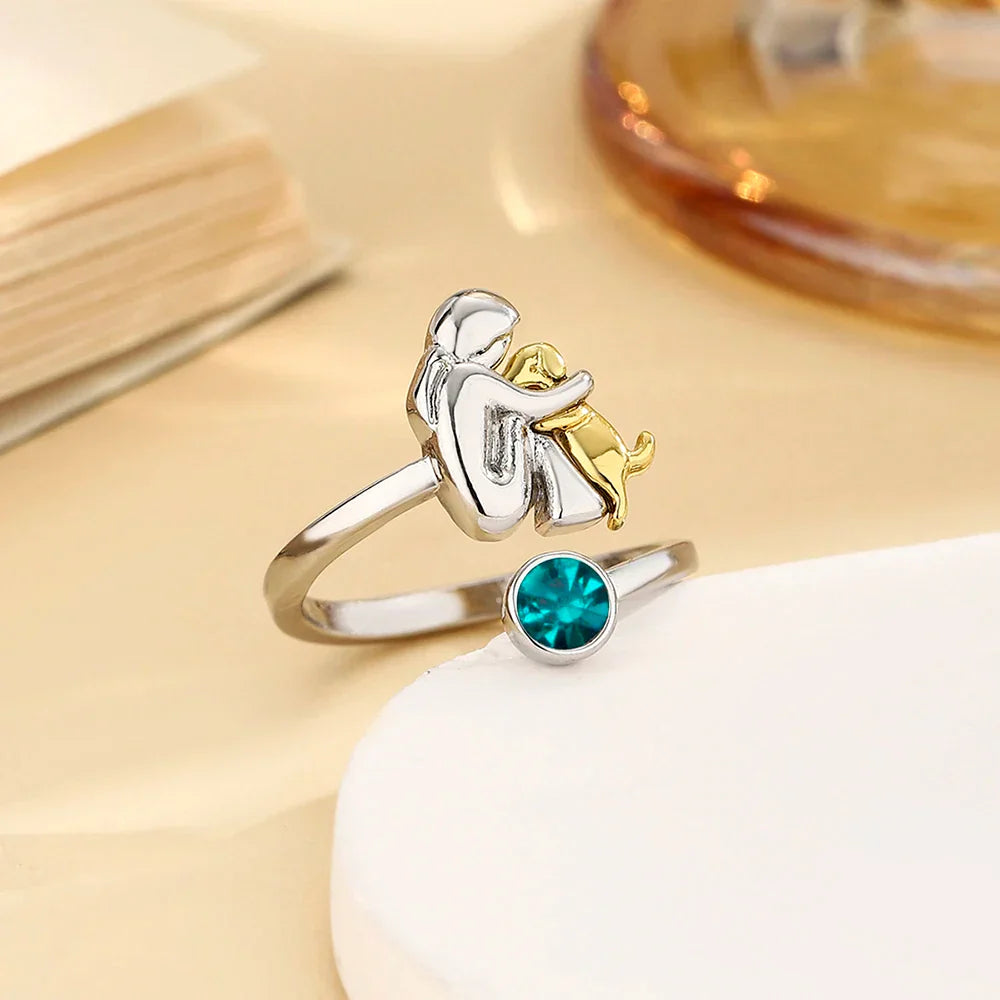 Olivia & Ivy | Dog Embrace Ring
