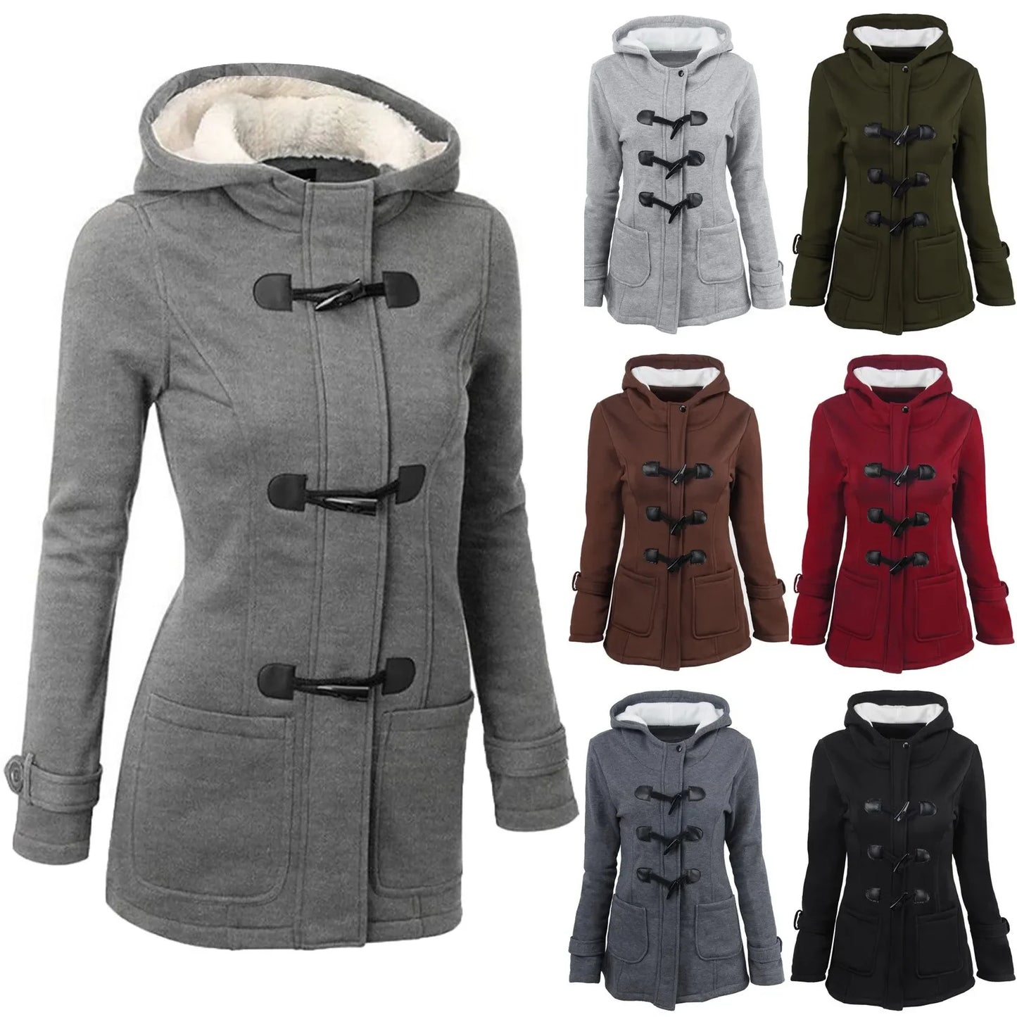 Debby | Trench Coat with Hood