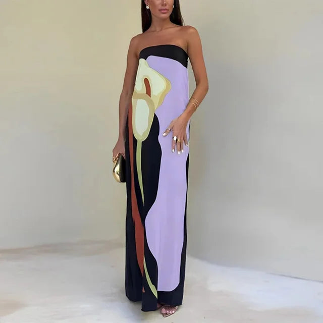 Lily - Vestido Longo Floral