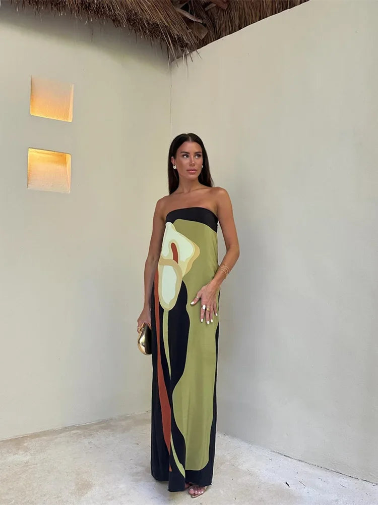 Lily - Vestido Longo Floral