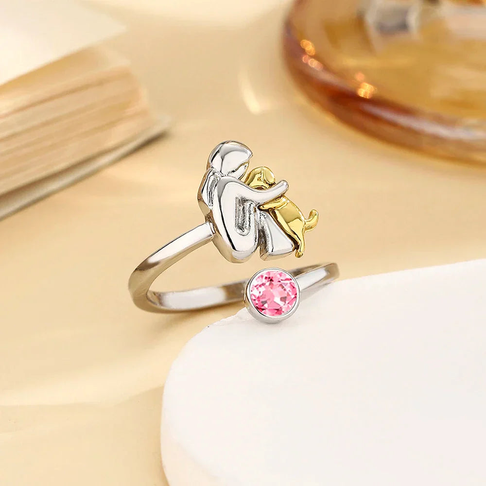 Olivia & Ivy | Dog Embrace Ring