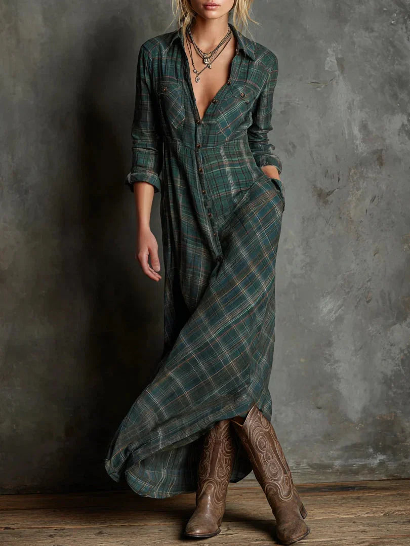Rowena | Classic Maxi Dress