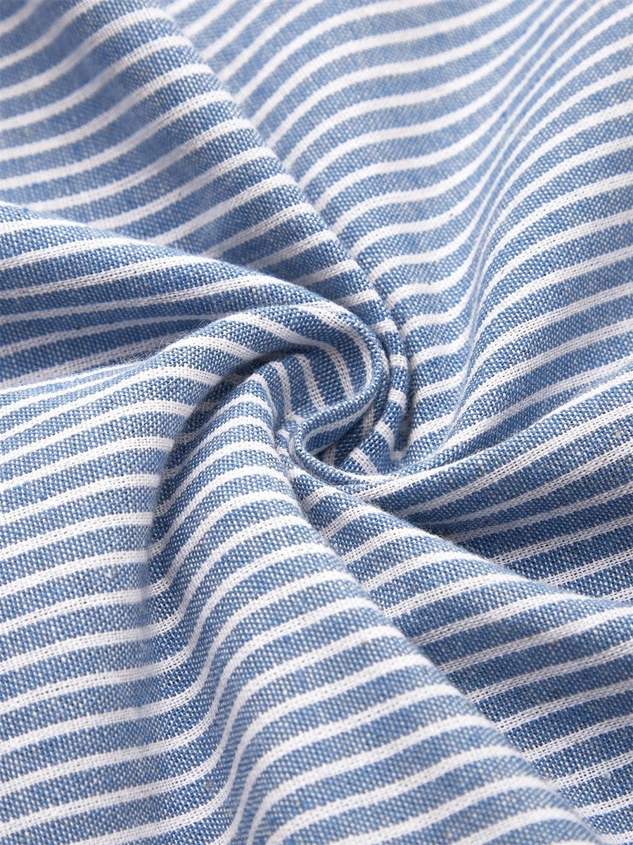 Lynda – Striped Midi Dress