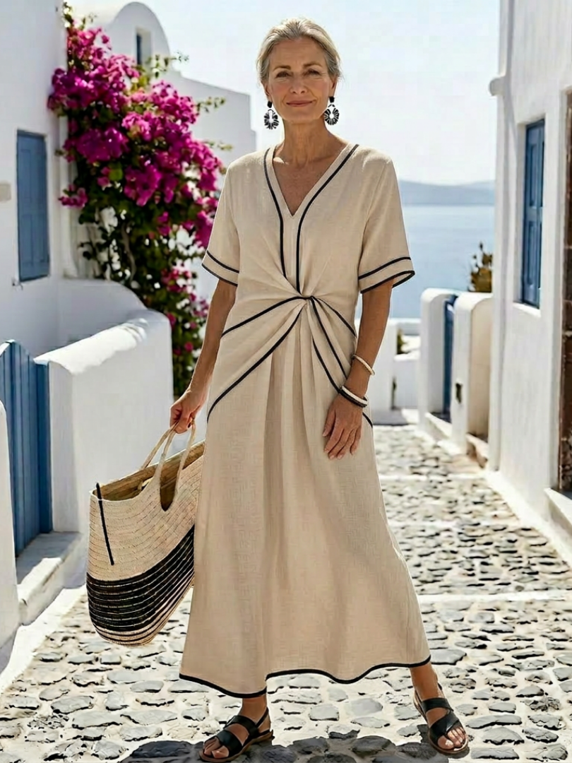 Linnea - Vestido Midi de Verão