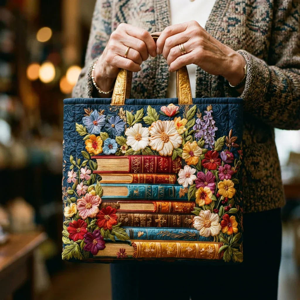 Mala Artesanal · Livros em Flor