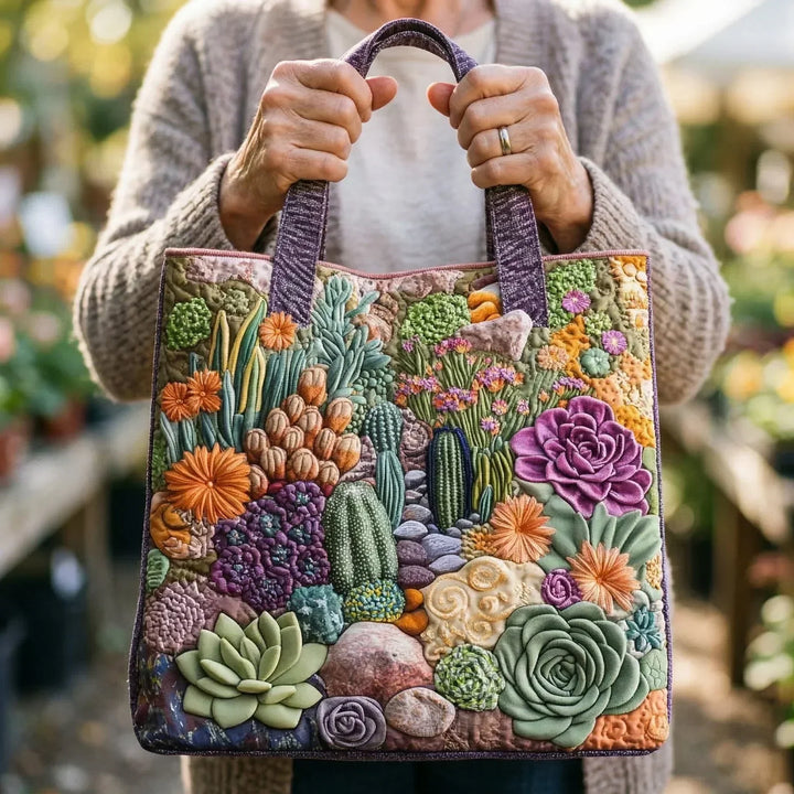 Mala Artesanal · Jardim de Suculentas