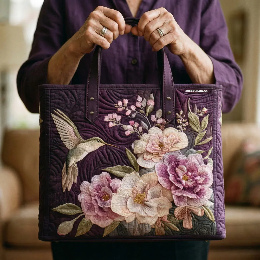 Mala Artesanal · Beija-flores e Orquídeas