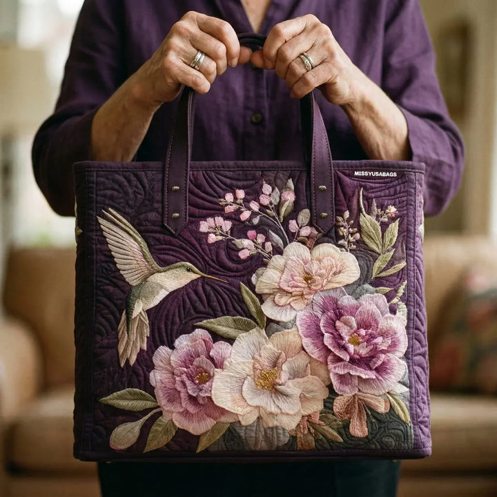 Mala Artesanal · Beija-flores e Orquídeas