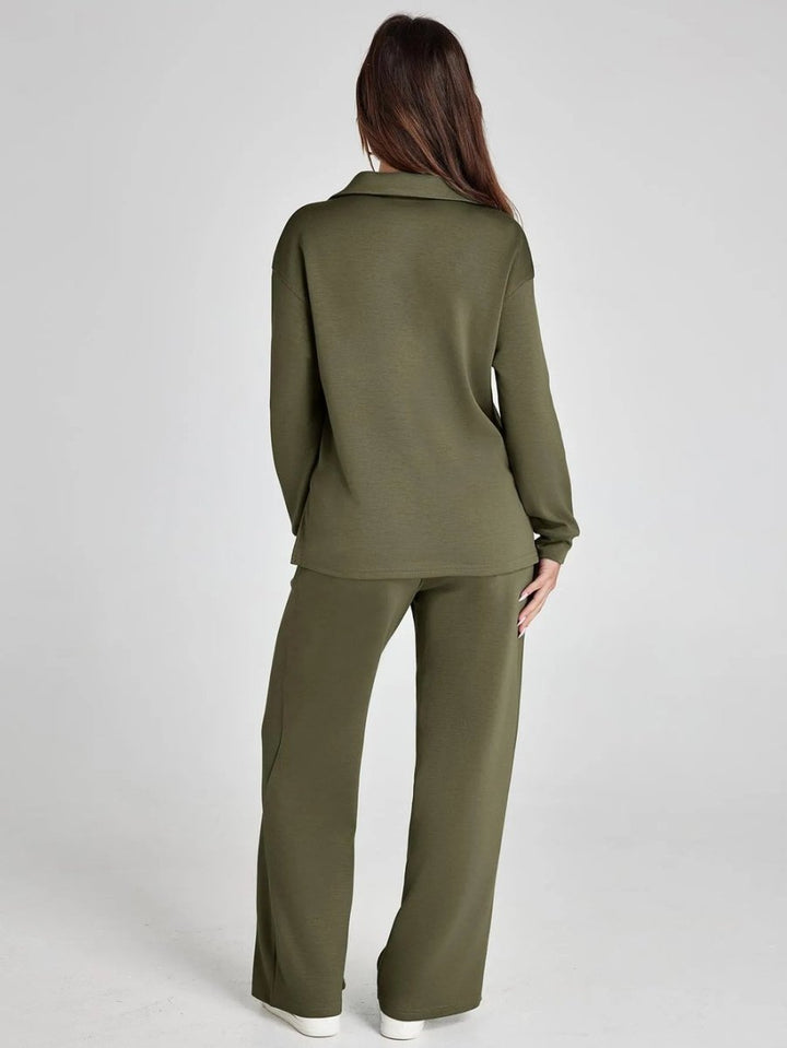 Dora | Casual Long Sleeve Two-Piece Set