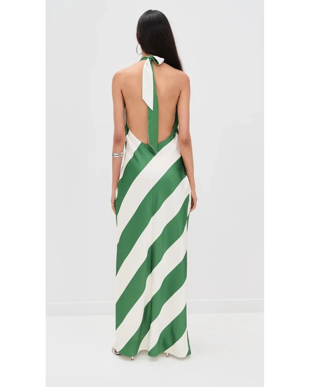 Chloé - Vestido com Estampa em Riscas