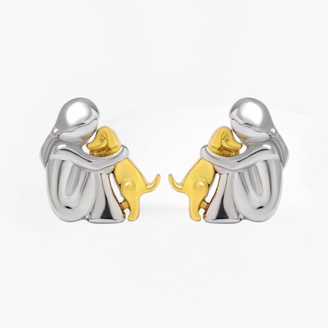 Olivia & Ivy | Dog Embrace Earring