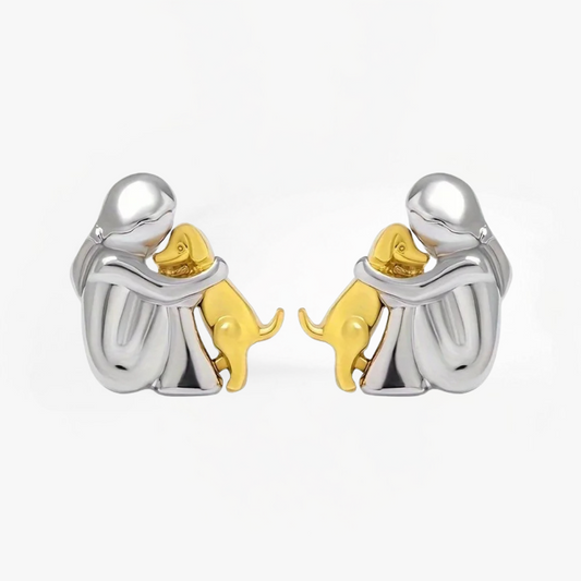 Olivia & Ivy | Dog Embrace Earring
