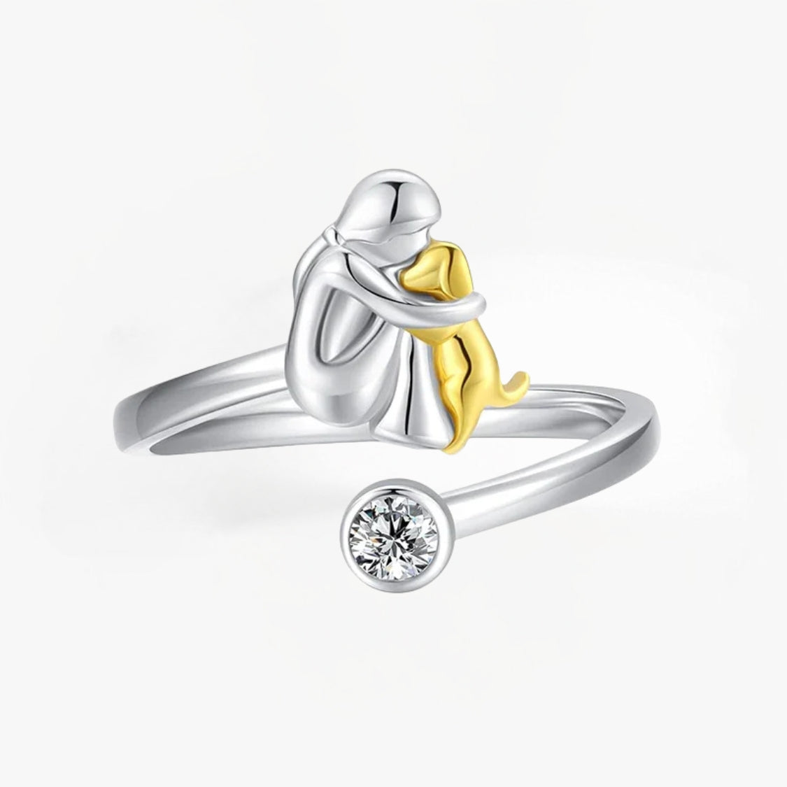 Olivia & Ivy | Dog Embrace Ring